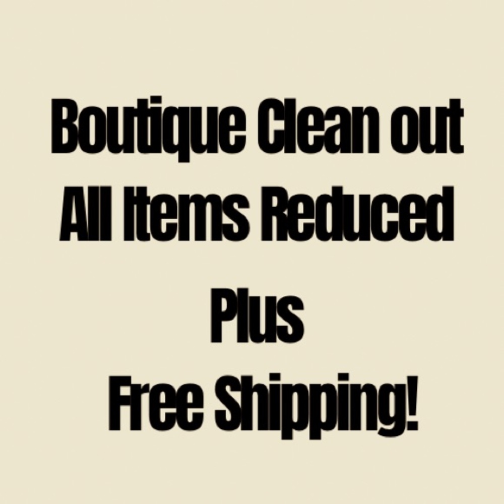 Boutique Clean out